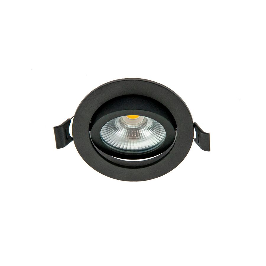Inbouwspot OLIVIA 5W 450lm 2700K 45 Black incl. DimDriver