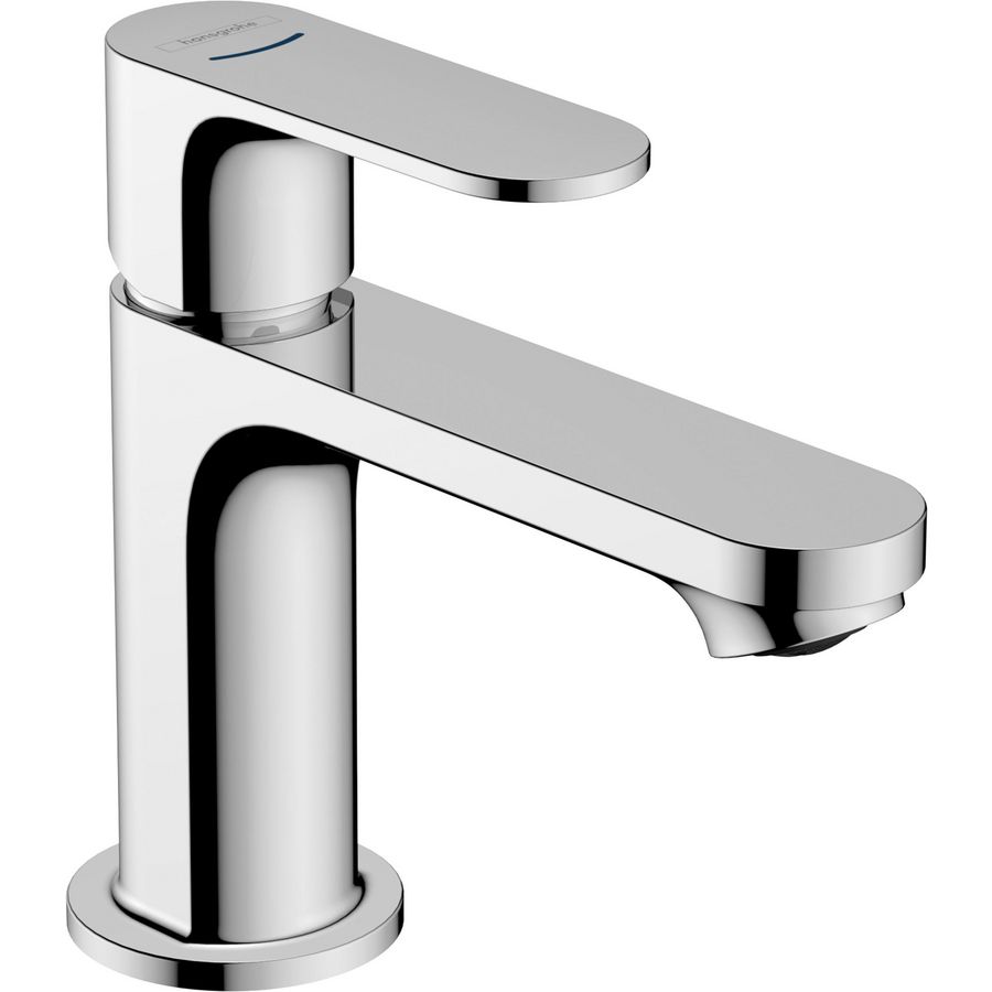 Rebris S 80 1-hendel fonteinkraan sprong 121mm chroom met aansluitslang 3/8"
