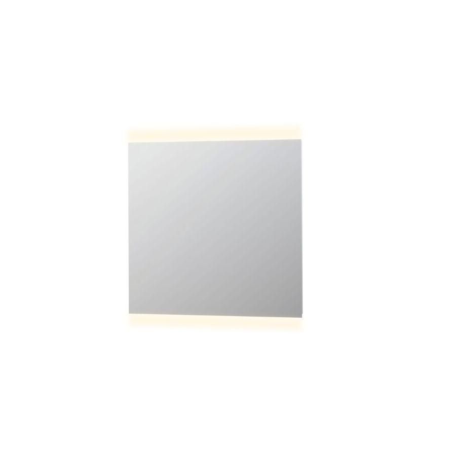 Spiegel SP4 op aluminium kader ind. LED-verl. ↑+↓ en sensor schakelaar 800x900mm