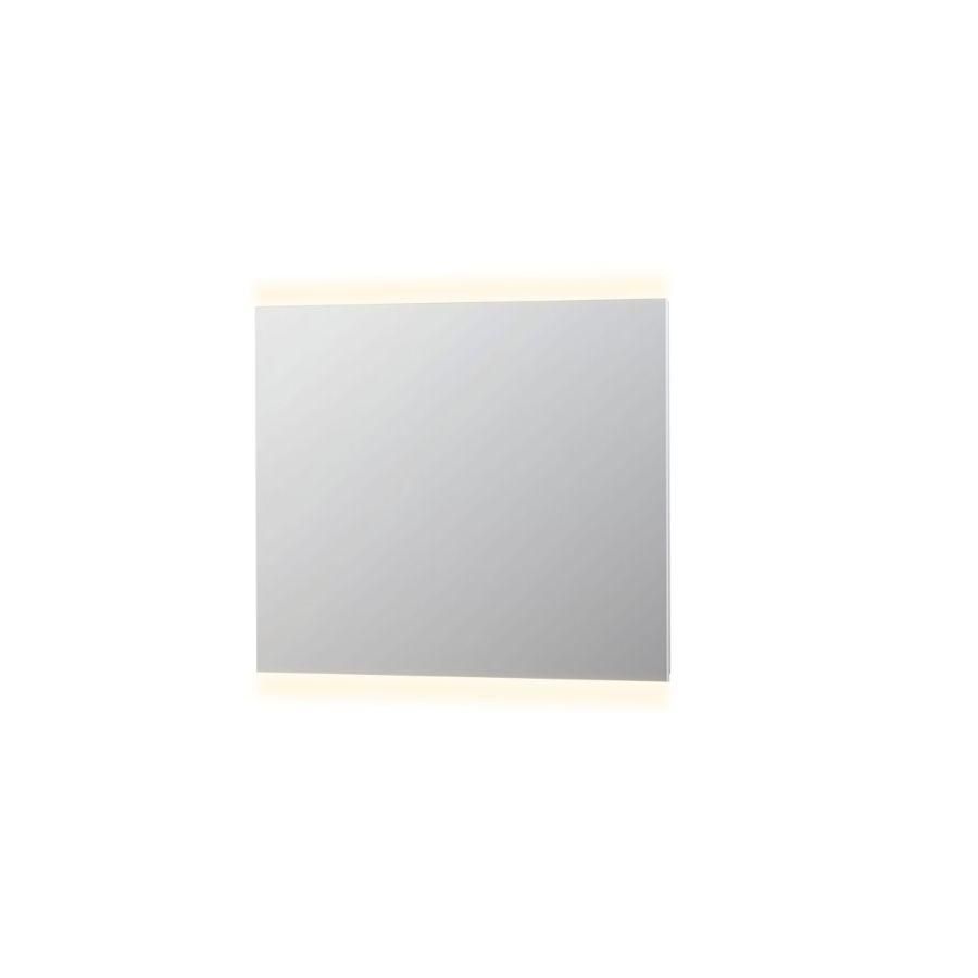 Spiegel SP4 op aluminium kader ind. LED-verl. ↑+↓ en sensor schakelaar 800x1000mm