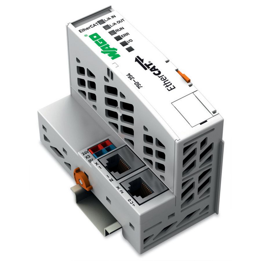 Veldbuscoupler EtherCAT lichtgrijs