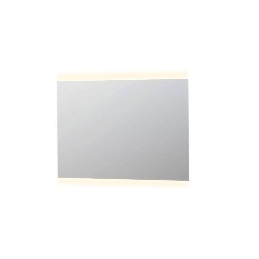 Spiegel SP4 op aluminium kader ind. LED-verl. ↑+↓ en sensor schakelaar 800x1200mm