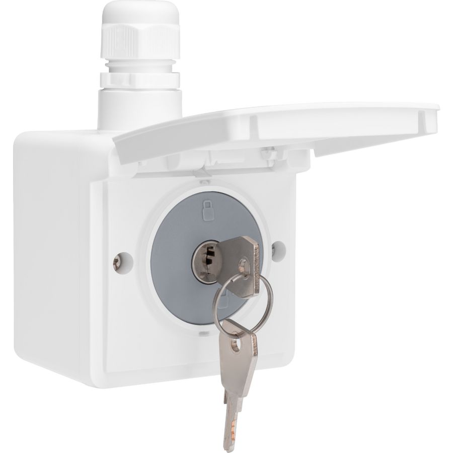 Spuitwaterdicht stopcontact+randaarde slot beschgsafsluiter