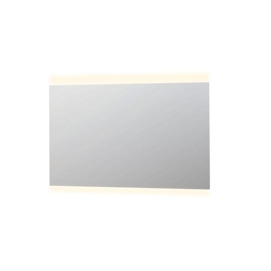 Spiegel SP4 op aluminium kader ind. LED-verl. ↑+↓ en sensor schakelaar 800x1400mm