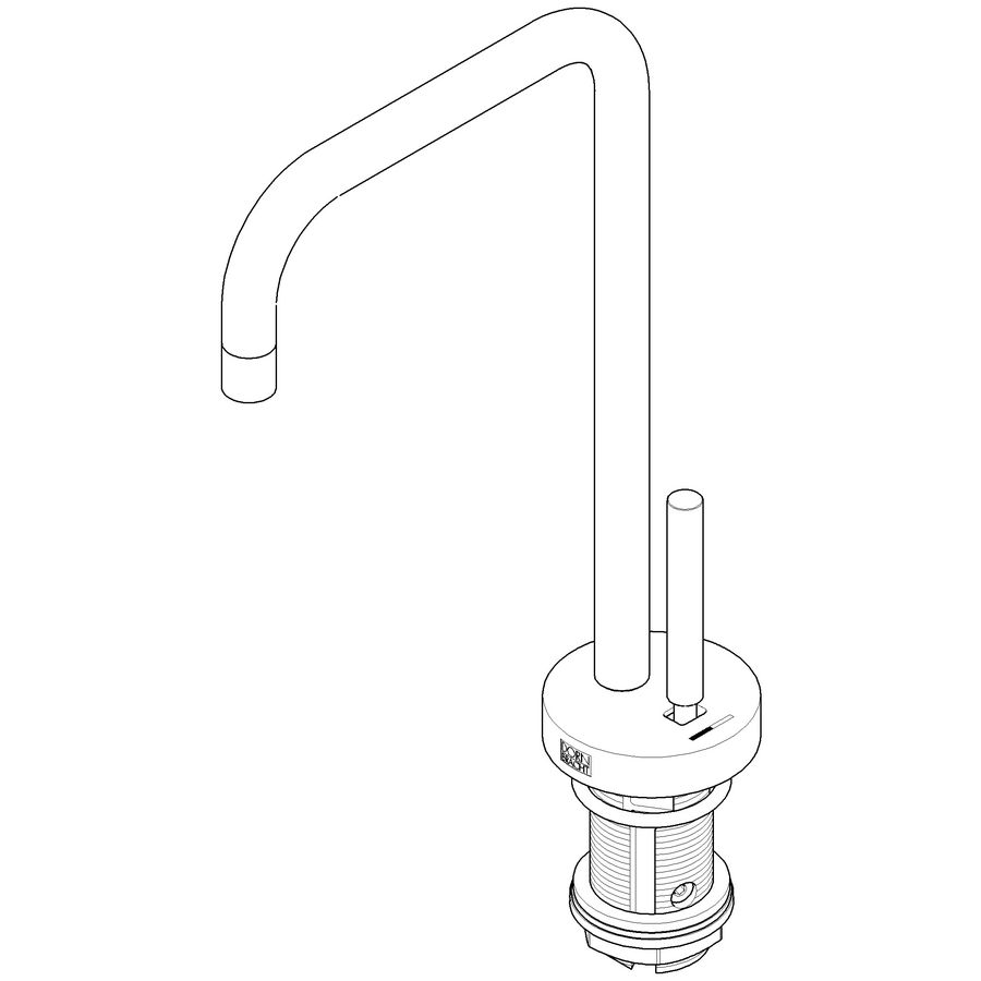Uitl. H&C wat dispe 520x200x180mm champ. 90178510002-47