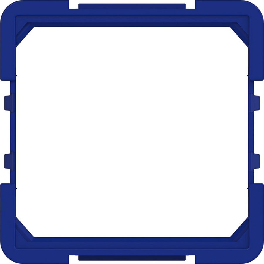 Tussenring voor centraalplaat 45 x 45 mm A.x/C.x, cobalt, mat
