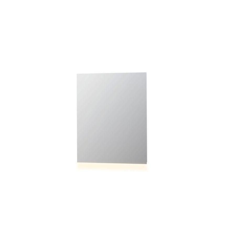 Spiegel SP3 inclusief ↑ of ↓ LED-verl. en sensorschakelaar (omkeerbaar) 800x700mm alu
