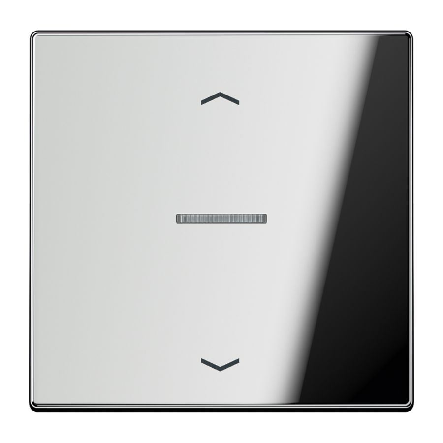 Tastafdekking standaard pijl LS chroom eNet