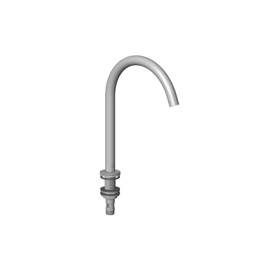 Uitloop 220mm, 25,2l/min. chr gebors.
