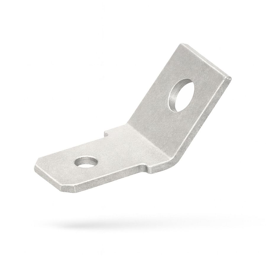 Kist a 100st. Vlakstekerhuls tab 6,3x0,8 boutgat M5 H=45gr.