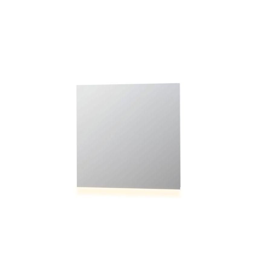 Spiegel SP3 inclusief ↑ of ↓ LED-verl. en sensorschakelaar (omkeerbaar) 800x900mm alu