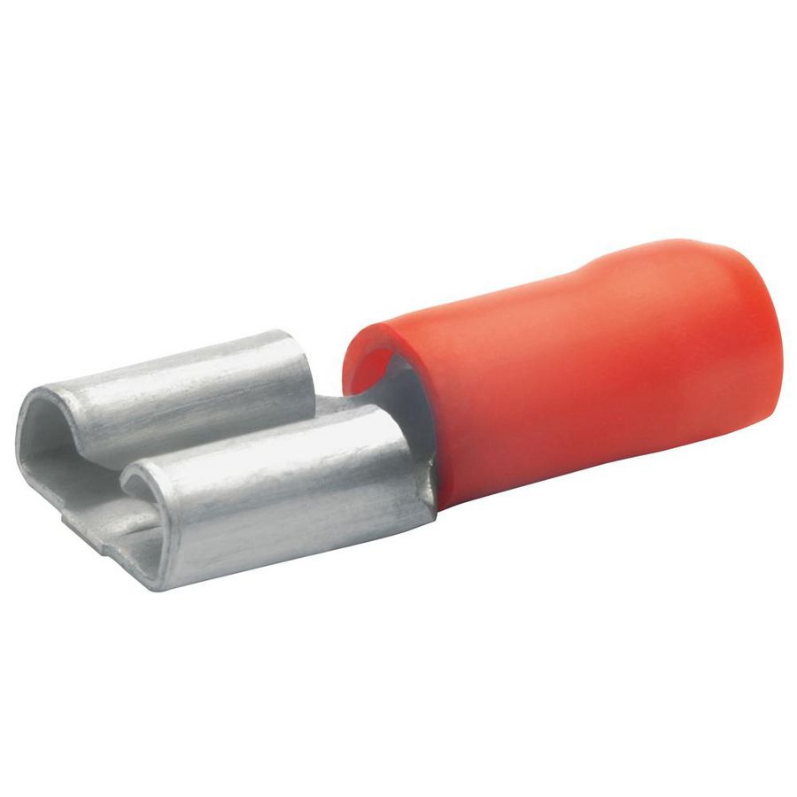 Vlaksteekhuls rood 1mm² 720BZ VVE=100