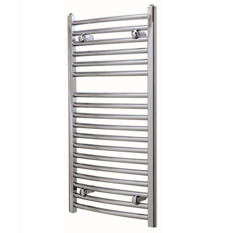 Handdoekradiator LISA CHROOM (1411mm) 1400x500mm 4x1/2" aansl. 436W