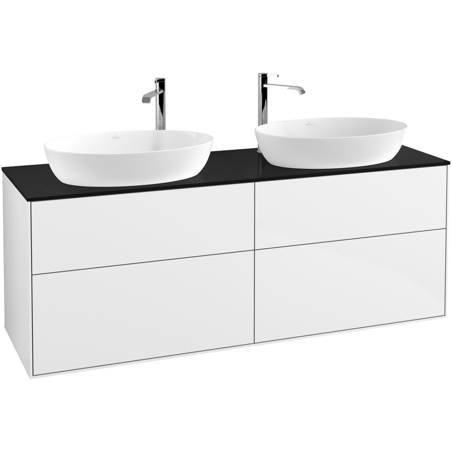 Wastafelonderkast Finion 1600x603x501mm G.White.L F96200GF