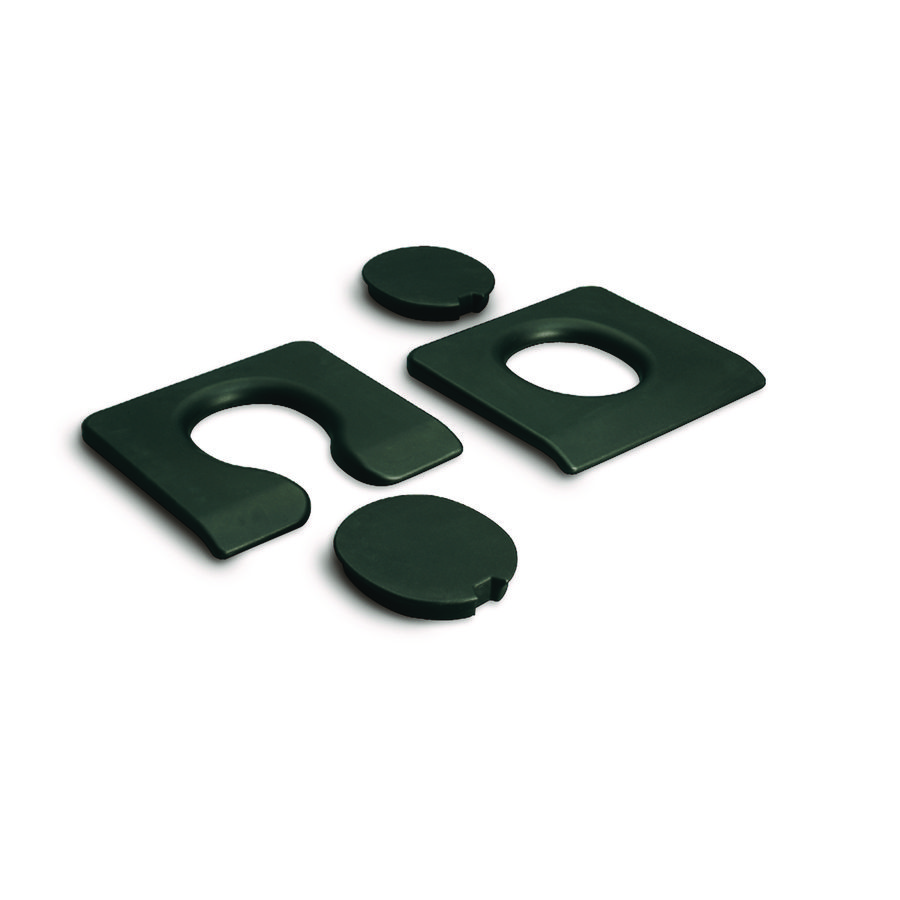 Inzetstuk voor zachte zitting gesloten voorzijde