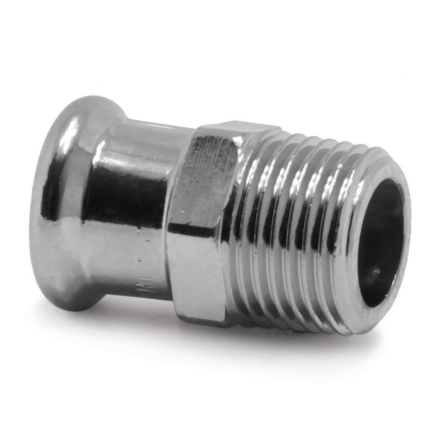 Puntstuk XPress CU verchroomd 12x3/8"bt. 6243GC VVE=5