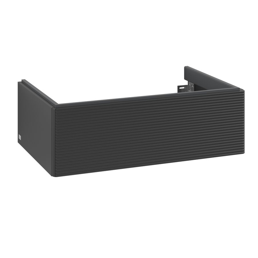 Wastafelonderkast Antao 788x256x496mm Black Matt Lacquer K01100PD