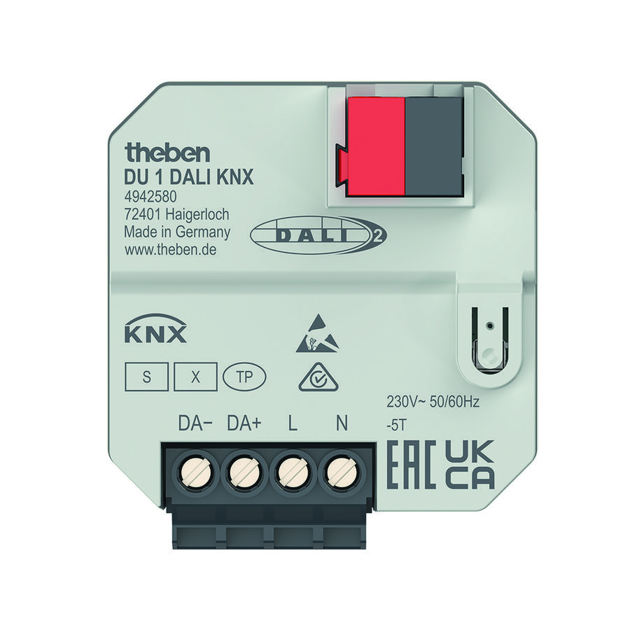 Actor 1-voudig KNX TP Data Secure DALI-2 KNX DALI