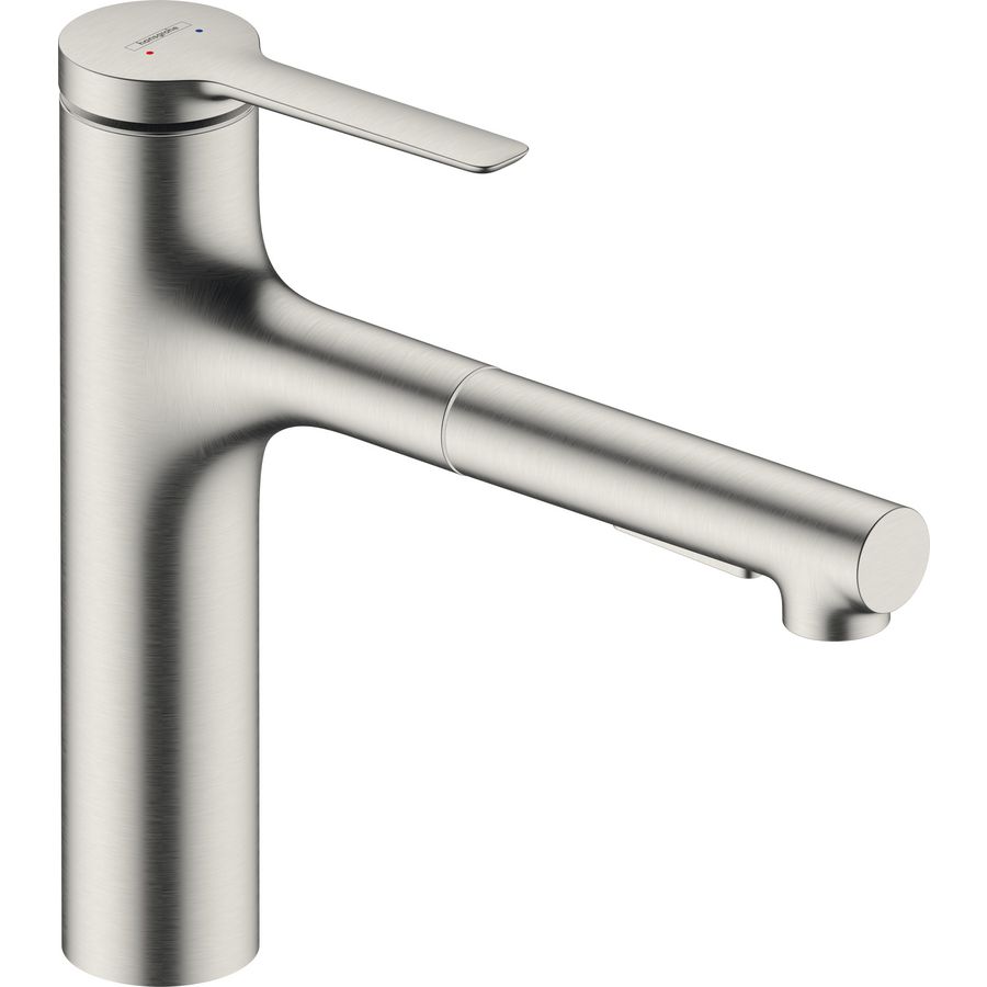 Zesis M33 1-hendel keukenmengkraan 160 2j 74804800 RVS look
