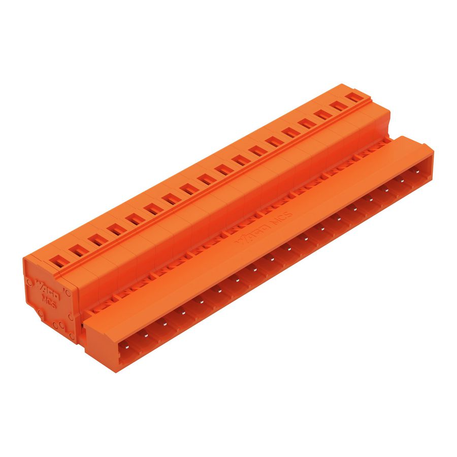 1-draads male steker 2,5mm² oranje 231-648 VVE=10