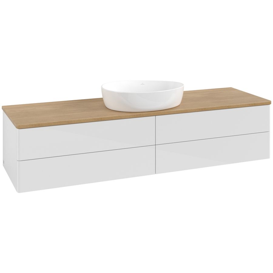 Wastafelonderkast Antao 1600x360x500mm G.White.L L25011GF