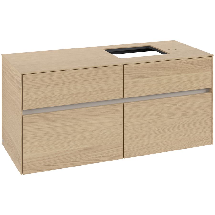 Wastafelonderkast Collaro 1200x548x500mm Nord.Oak C13000VJ
