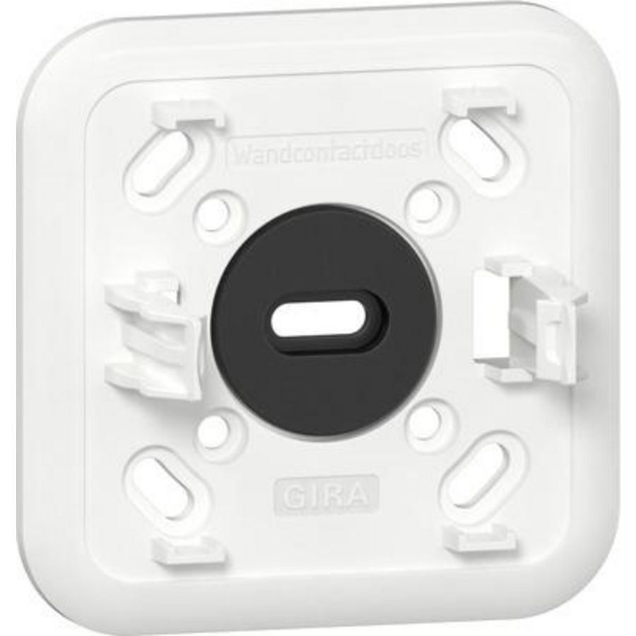 montageplaat 1-voudig K/P25 wandcontactdoos met randaarde / wandcontactdoos z met randaarde Opbouw