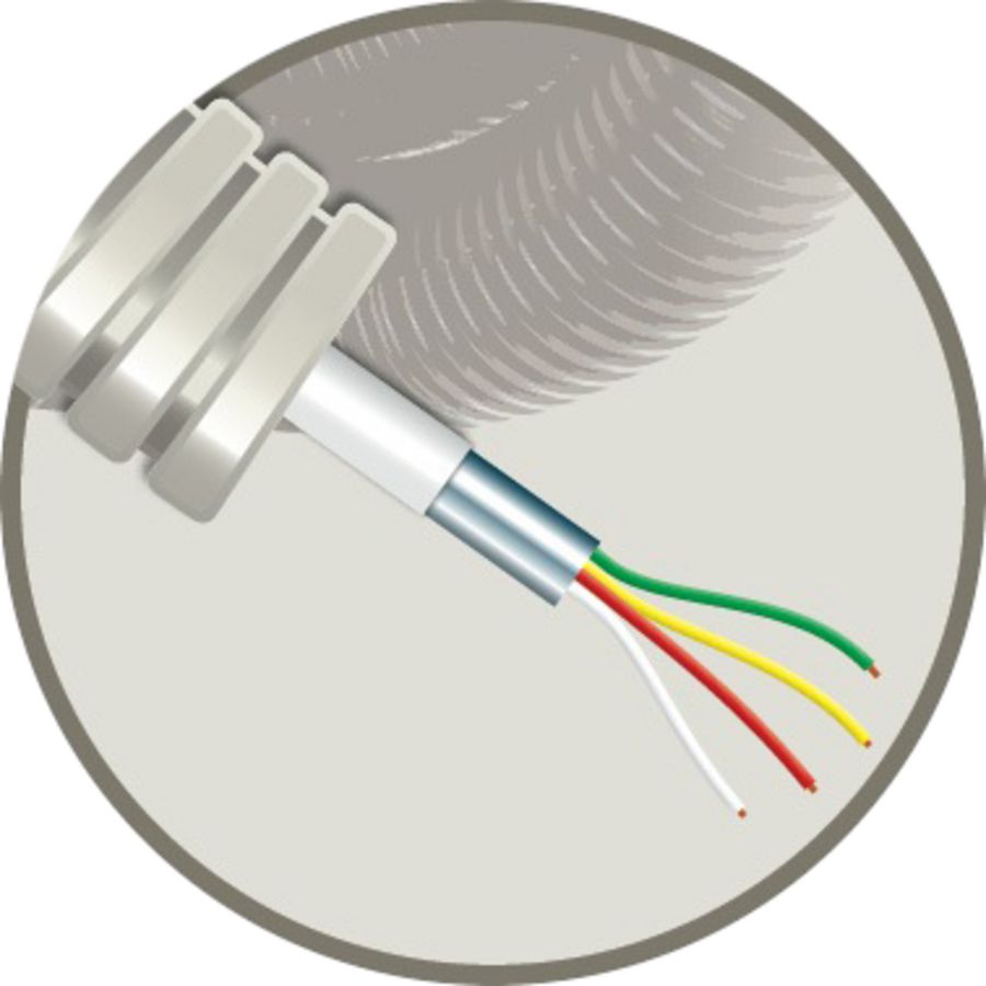 Rol a 100m. Buis snelflex 16mm alarm 4x0,22