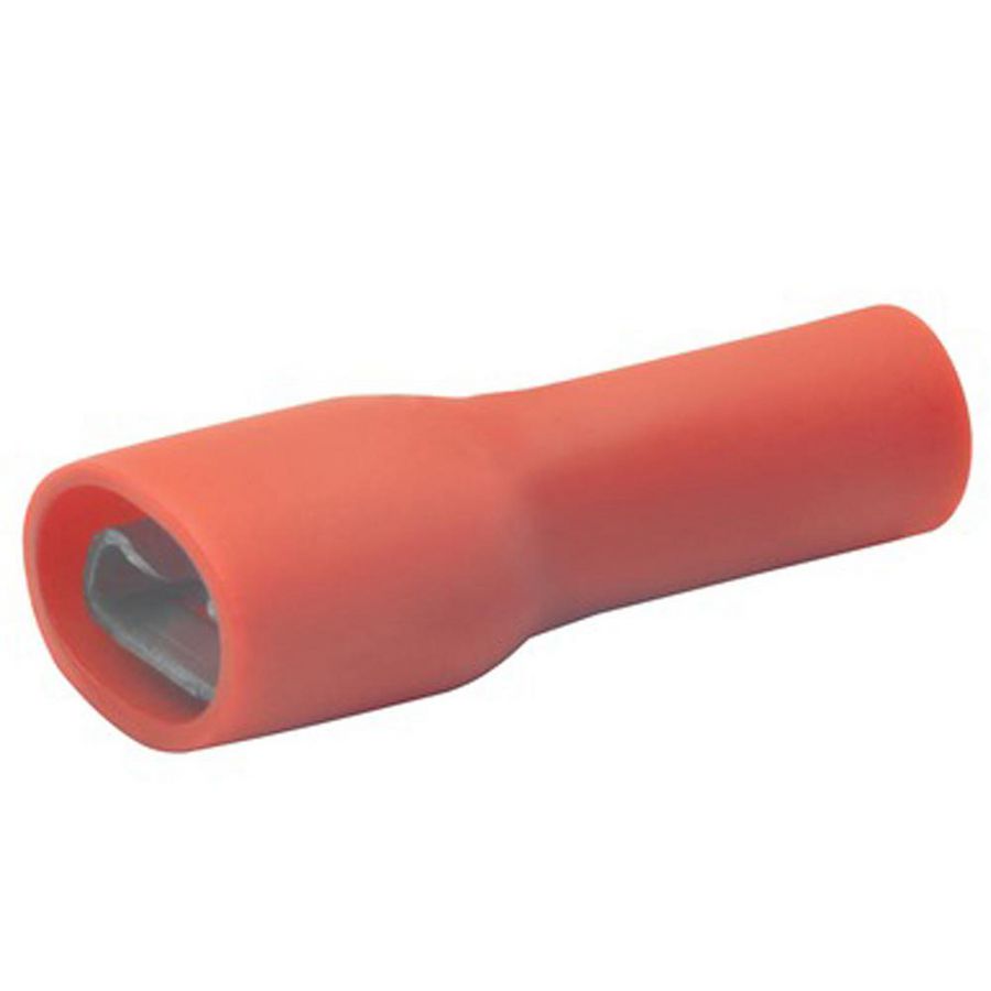 Vlaksteekhuls rood 1mm² 8202V VVE=100