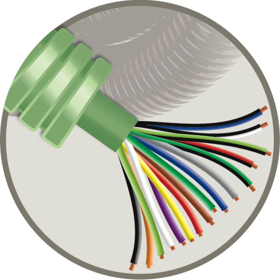 Rol a 100m. Buis Green flex 20mm SGG16x0,8