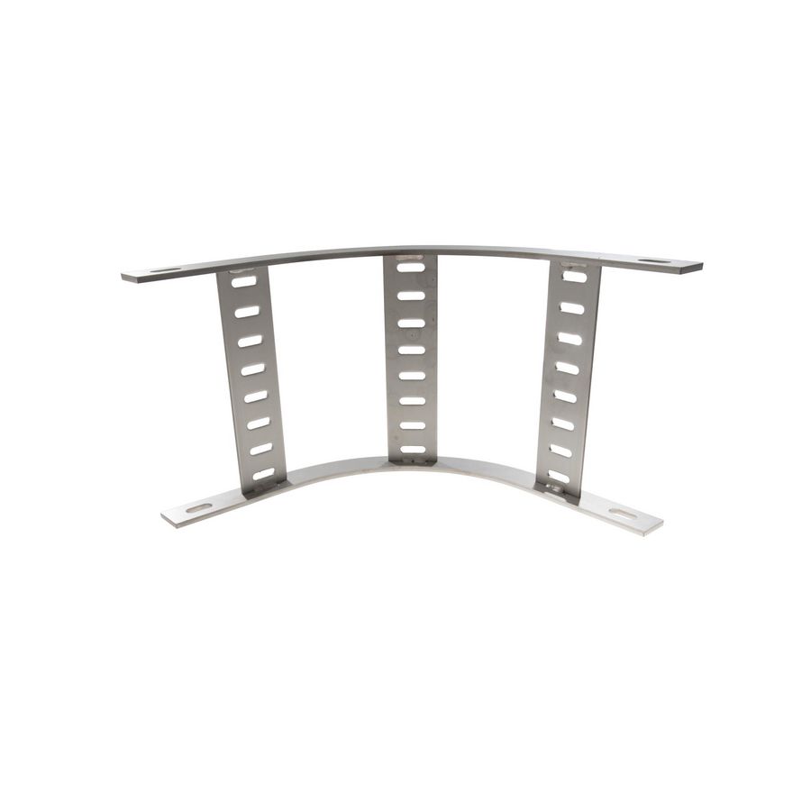 Stijg/Vervalstuk 90gr. SLB MK H30 B100 RVS 316