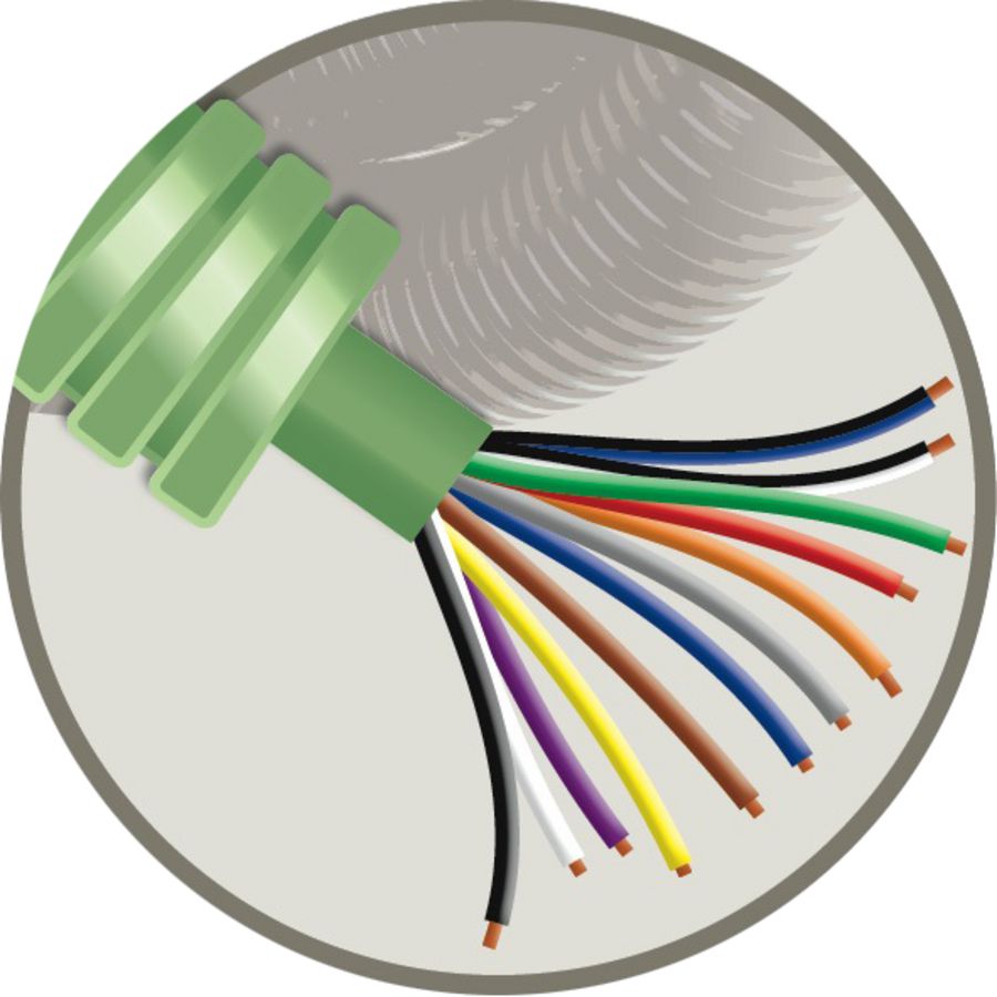Rol a 100m. Buis Green flex 20mm SGG12x0,8