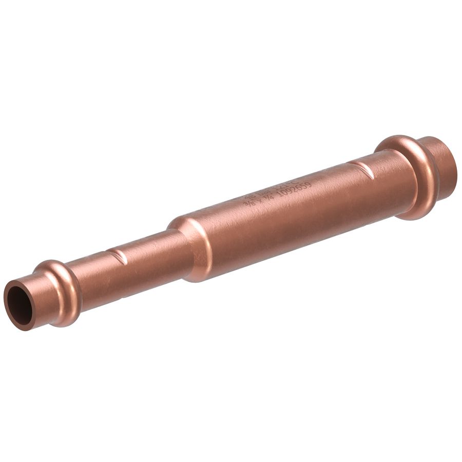 Zak a 2st. Perssok verlopend lang 3/8"x1/4" COOLPRESS 2x persaansluiting COP5240L