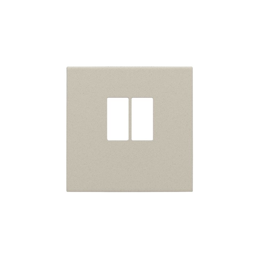 Afwerkingsset voor enkelvoudige luidsprekeraansluiting sand textured