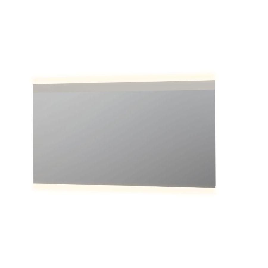 Spiegel SP11 rookglas met gematteerde bovenzijde en ind. LED-verl. ↑+↓ incl. sensorschakelaar 800x1600mm rookglas