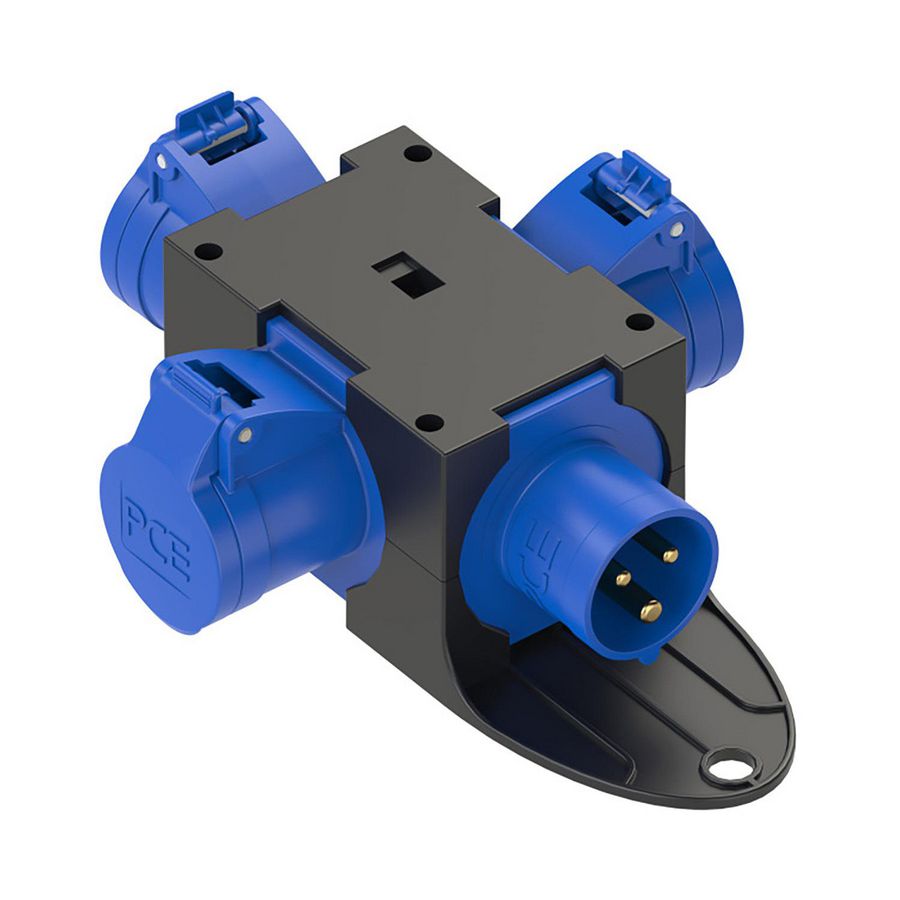 St.Anton verdeler 3x16/3/230 blauw onbeveiligd tcd 16/3/230