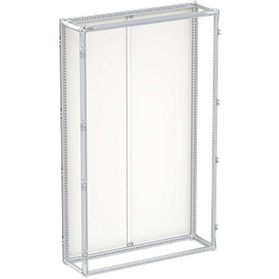 Kast alleen met achterwand 5PW/14GU/D4 RAL7035