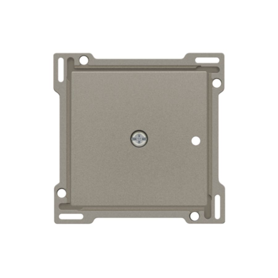 Afwerkingsset 1-kanaals inbouw RF met enkelpolig bronze