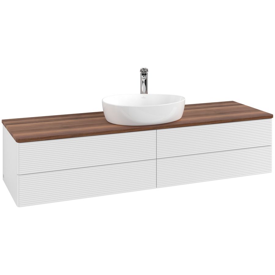 Wastafelonderkast Antao 1600x360x500mm G.White.L L25152GF