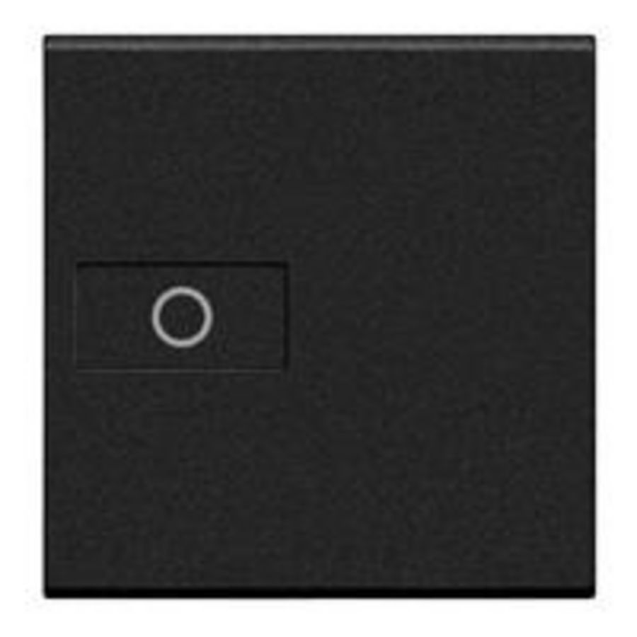 Toets verlichte symbool axiaal 2 mod.antraciet Livinglight