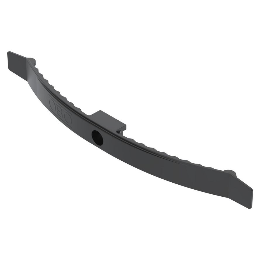 Drukclip black 2x8 NYM3x1,5 Pol diepzwart RAL9005 VVE=25