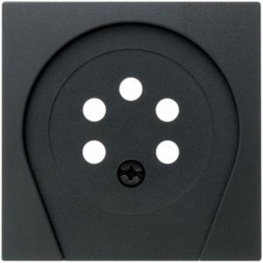 Centraaldoos RTT-tel. contactd. berker S.1/B.3/B.7 antraciet