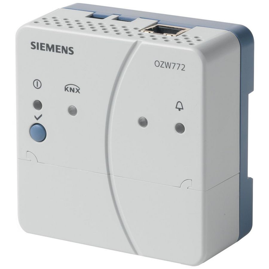 Webserver voor 4 Synco 700 regelaars OZW772.4