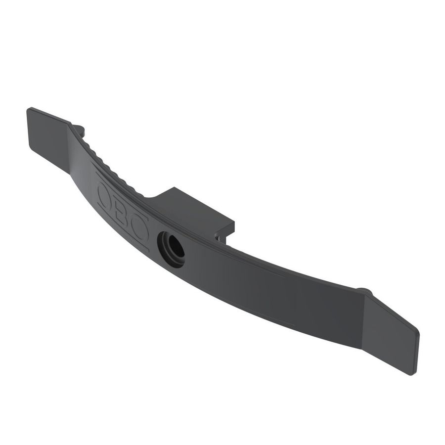 Drukclip black 2x5 NYM3x1,5 poly diepzwart RAL 9005 VVE=50