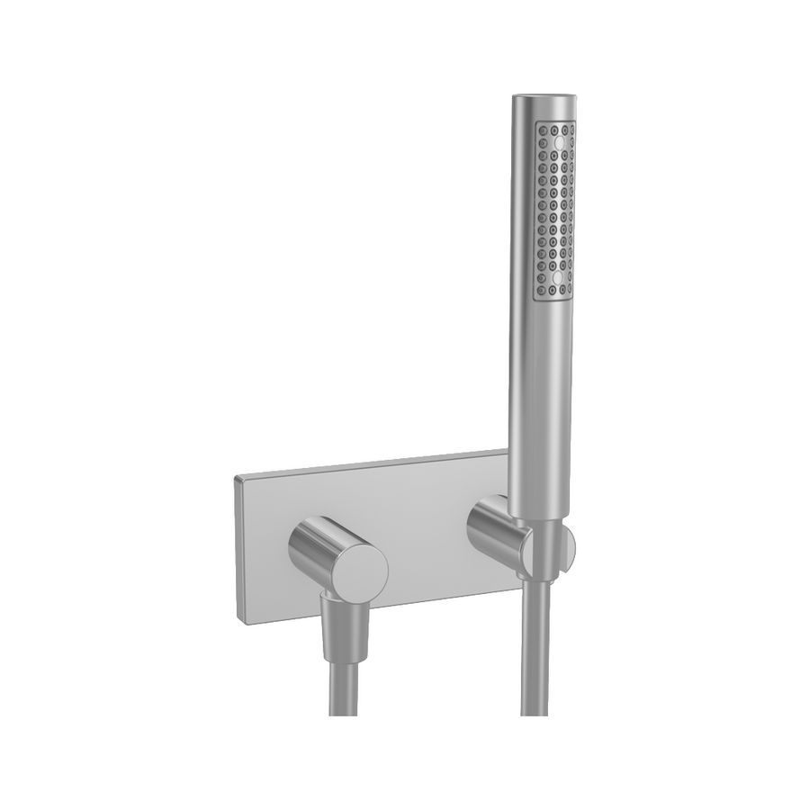 Matrix badset + doucheslang chroom m.wandaansl.bocht