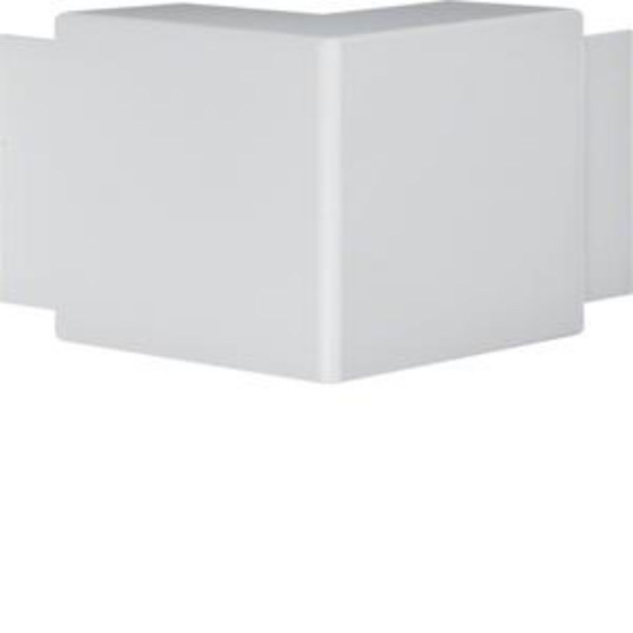 Buitenhoek voor goot 60x110mm LF/FB lichtgrijs