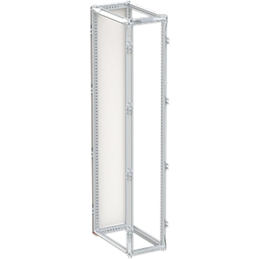 Kast alleen met achterwand 1PW/12GU/D6 RAL7035