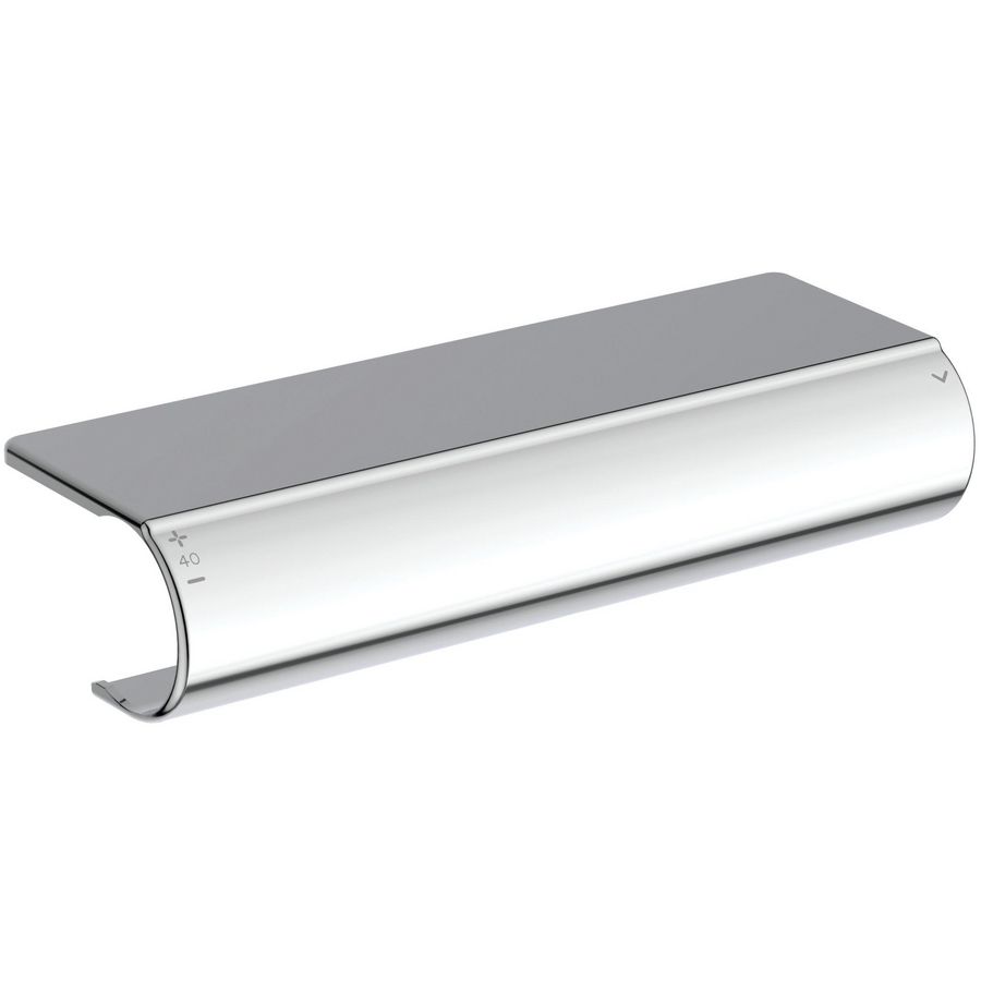 Ceratherm wrapover shelf tbv douchethermostaat chroom (zonder logo)