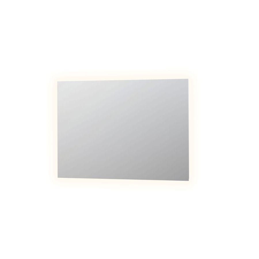 Spiegel SP5 op alu frame indirecte led verlichting rondom en sensorschakelaar 800x1200mm alu