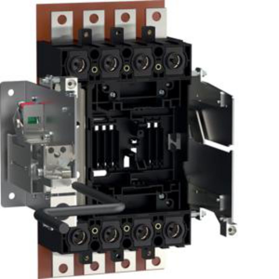 Vermogensschakelaar basis voor uittrekbare h3+ P630 4P